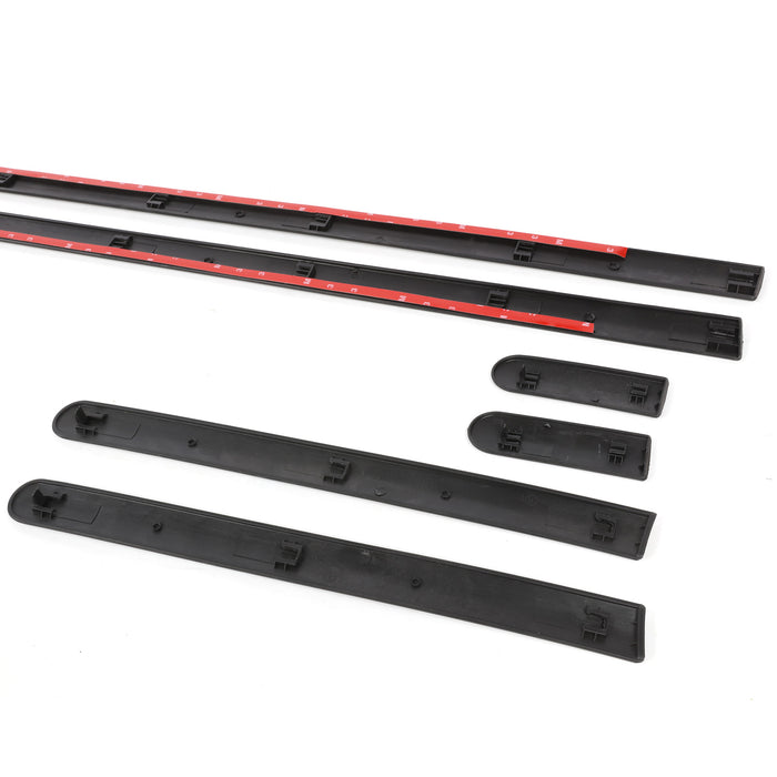 PENSUN Thin Body Side Door Protective moldings Panel Molding Fit for 1996-2000 Civic 2dr