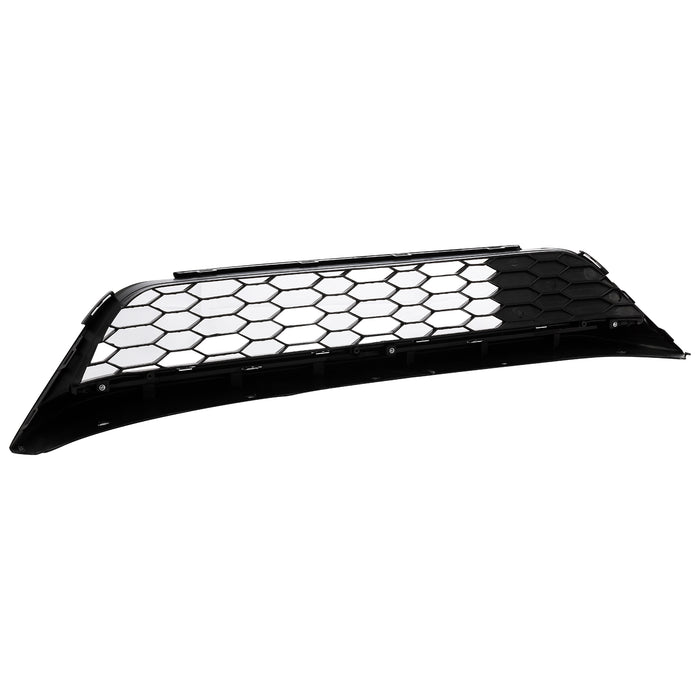 PENSUN Front Bumper Lower Mesh Grille Grill W/ Chrome Trim For 2016 2017 Honda Accord