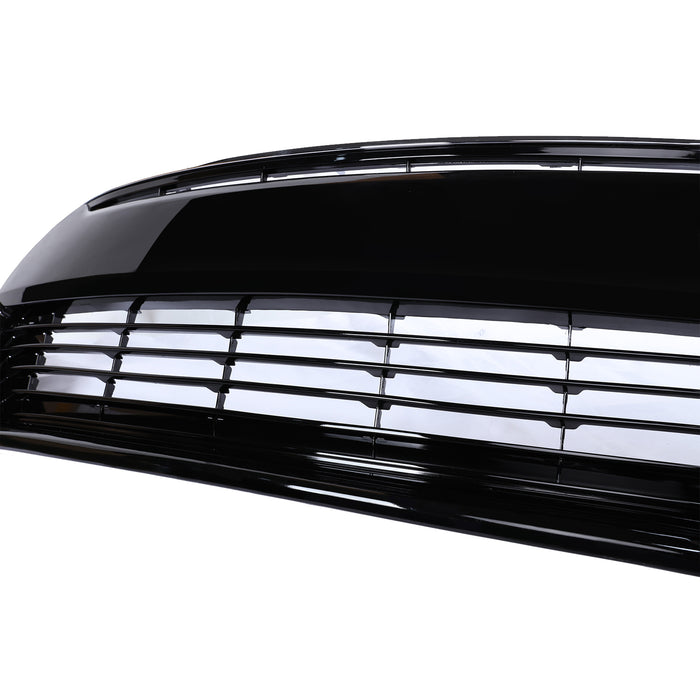 PENSUN Front Lower Center Black Chrome Trim Grille Assembly for Toyota Corolla SE 14-16 5310202210 53102-02210