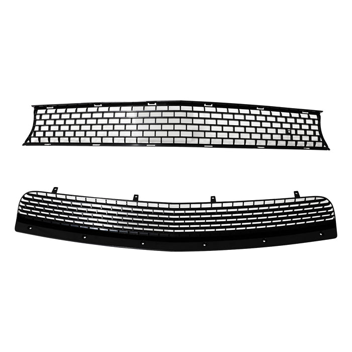PENSUN Front Bumper Kit Fit for 2015-2023 Dodge Challenger Hellcat Style w/Grille Lip