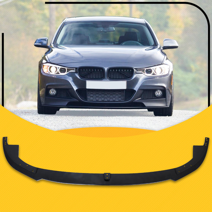 PENSUN Front Bumper Lip Only Compatible with BMW F30 M3 F32 M4 E90 M4, Spoiler Front Splitter