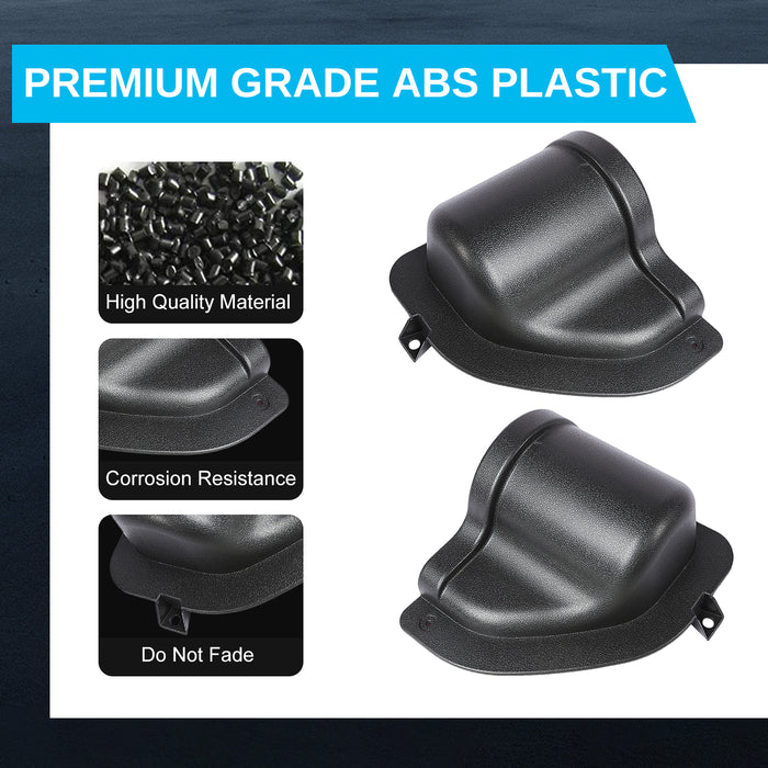 PENSUN Front and Rear Door Storage Pockets, Door Side Organizer Box Fit for 2018-2023 Jeep Wrangler JL Gladiator JT  / 4 Pcs
