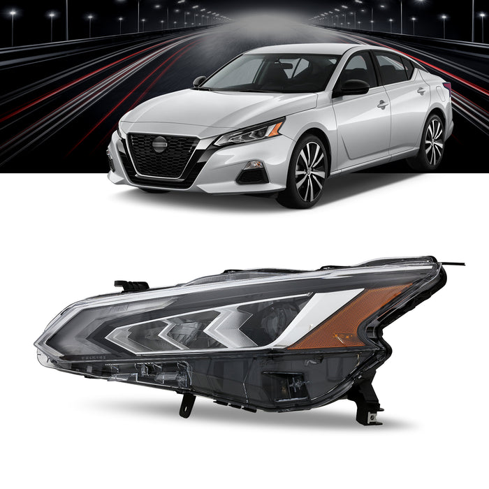 PENSUN LED Headlights Assembly Head Lamps Fit for 2019 2020 2021 2022 Nissan Altima