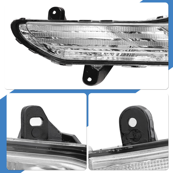 PENSUN Fog Light Lamps Fit for 2013-2016 Ford Kuga Escape Replacement Housing