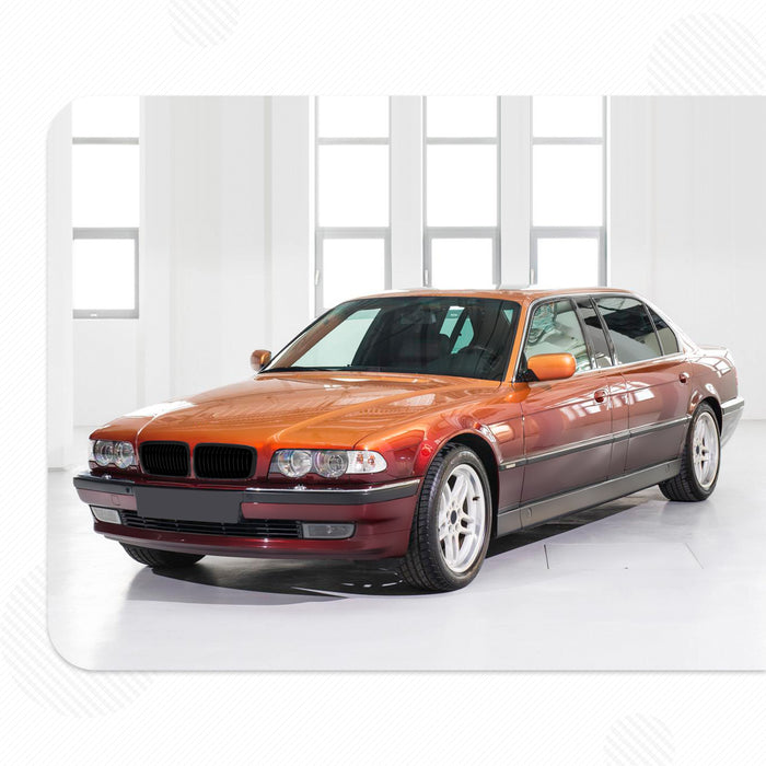 PENSUN Front Kidney Grille Grill For 1998-2001 BMW E38 7 Series Sedan 4D 740i 740iL 750iL / Matte Black