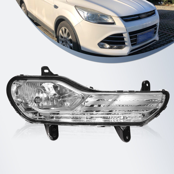 PENSUN Fog Light Lamps Fit for 2013-2016 Ford Kuga Escape Replacement Housing
