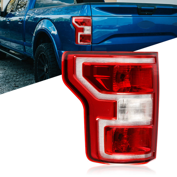 PENSUN Tail Lights Assembly Fit For 2018-2020 Ford F150 F-150, Red Tail Lamp for FO2800265