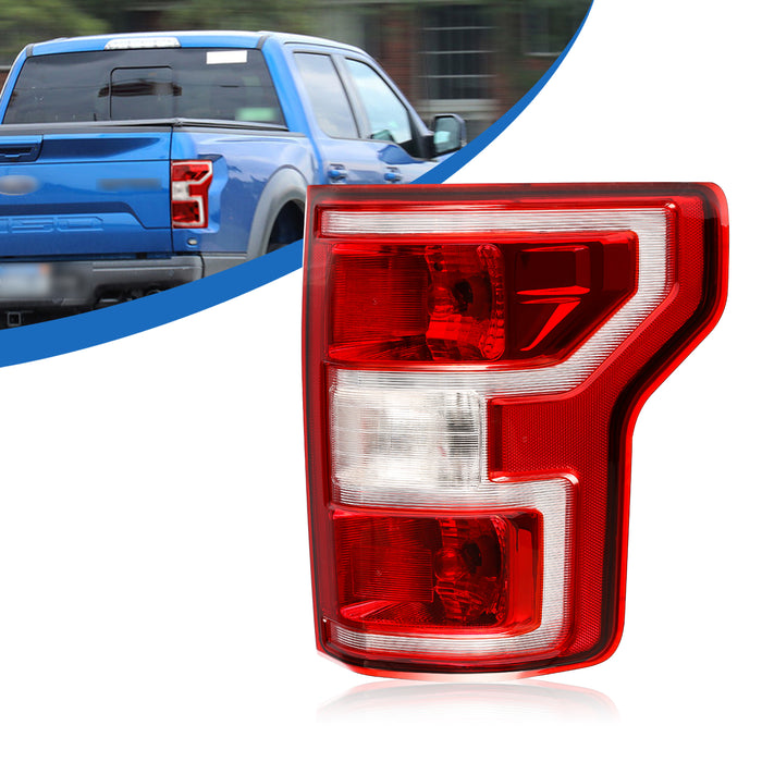 PENSUN Tail Lights Assembly Fit For 2018-2020 Ford F150 F-150, Red Tail Lamp for FO2800265