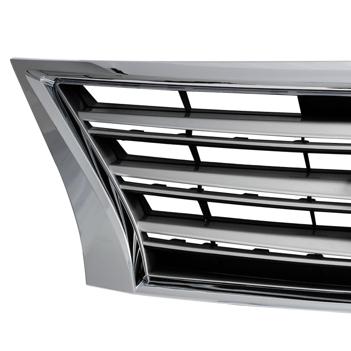 PENSUN Front Grille Grill Fit for 2013 2014 2015 Nissan Sentra S SV SL / Chrome