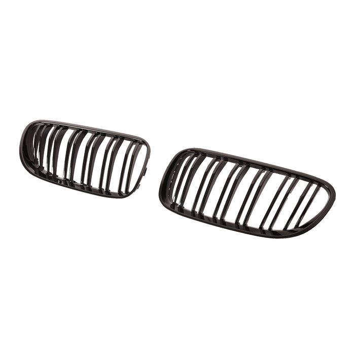 PENSUN Gloss Black Dual Slats Front Kidney Grill For BMW E92 E93 328i 335i Coupe 10-13