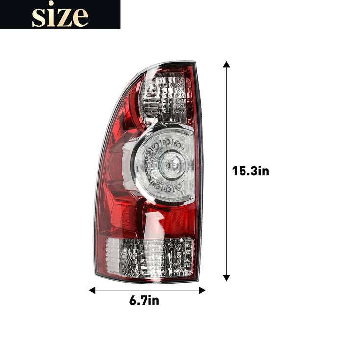 PENSUN REAR LED TAIL LIGHT FOR FITS 2009-15 TOYOTA TACOMA RIGHT PASSENGER 81550-04160