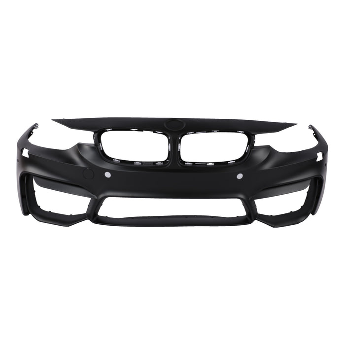 PENSUN F80 M3 Style Front Bumper Cover W/PDC Holes Fit for 2012-2018 BMW F30 F31 3 Series 4 Doors Sedan Wagon, not Fit for M3 M4 F80 Vehicle