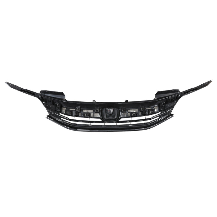 PENSUN Front Grille Grill Upper and Lower Fit for 2016 2017 Honda Accord Sedan 4D