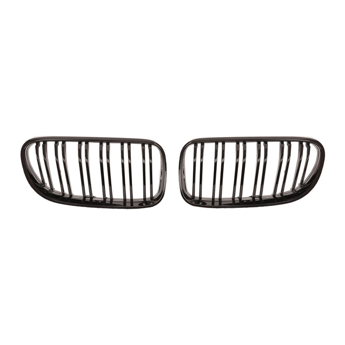 PENSUN Gloss Black Dual Slats Front Kidney Grill For BMW E92 E93 328i 335i Coupe 10-13