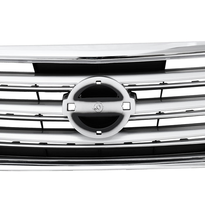 PENSUN Front Grille Grill Fit for 2013 2014 2015 Nissan Sentra S SV SL / Chrome