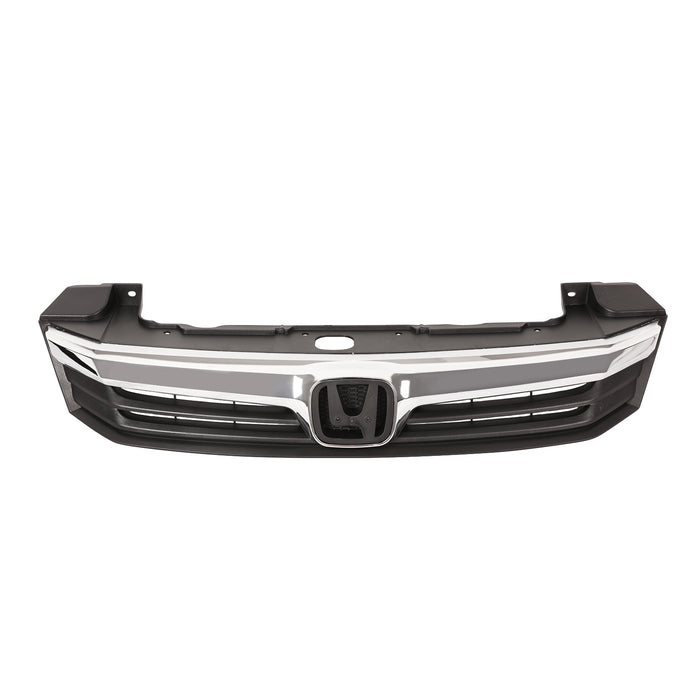 PENSUN Chrome Front Upper Grille Hood Grill Factory Style For 2012 Honda Civic Sedan