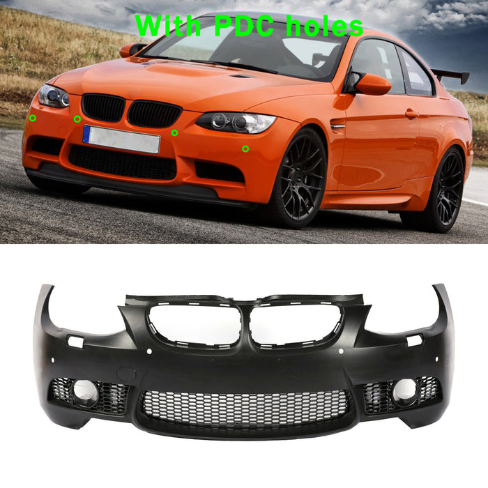 PENSUN M3 Style Front Bumper W/PDC Fit for 2011-2019 BMW E92 E93 3-Series 335