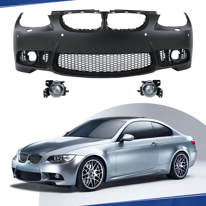 PENSUN M3 Style Front Bumper Cover Fit For 2007-2010 BMW E92 E93 Coupe