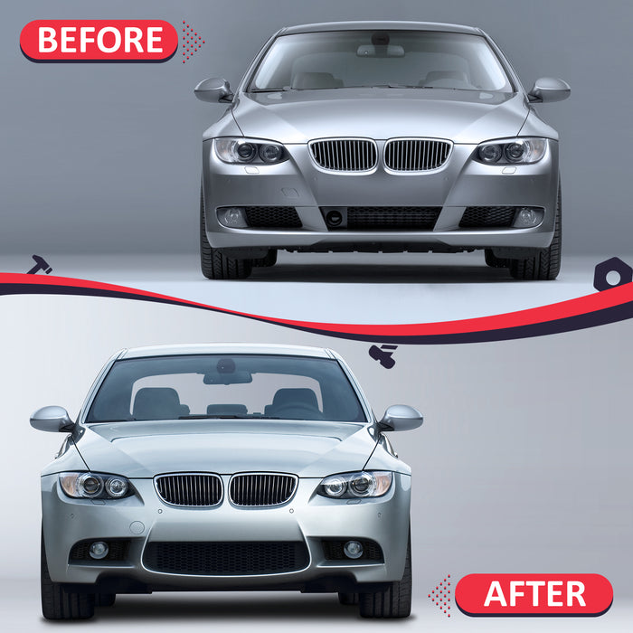 PENSUN M3 Style Front Bumper Cover Fit For 2007-2010 BMW E92 E93 Coupe