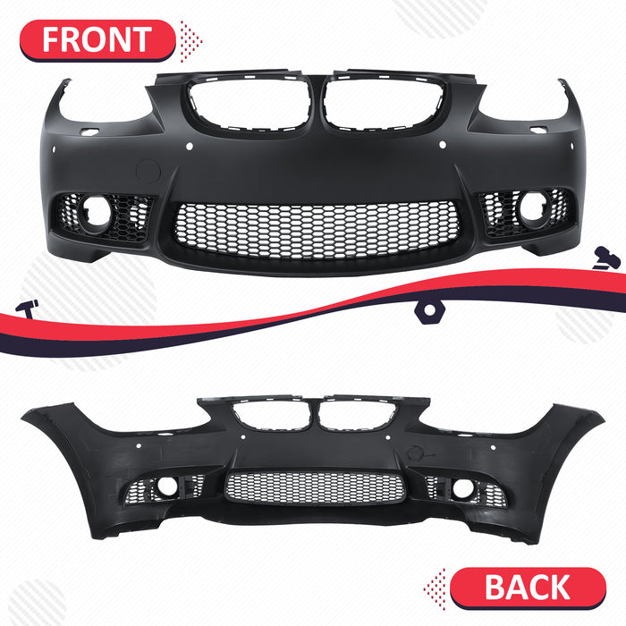 PENSUN M3 Style Front Bumper Cover Fit For 2007-2010 BMW E92 E93 Coupe