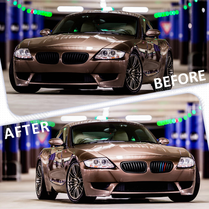 PENSUN Front Kidney Grille Grill Fit For 2003-2008 BMW Z4 E85 E86 Coupe Roadster / Multi Color