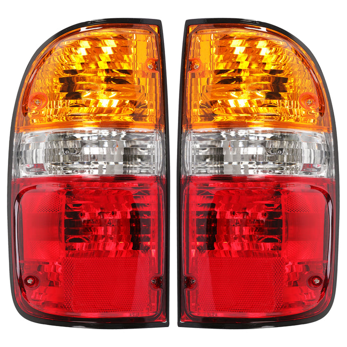 PENSUN Tail Light Assemblies W/Bulbs Fit For 2001-2004 Toyota Tacoma TO 2800139 8156004060