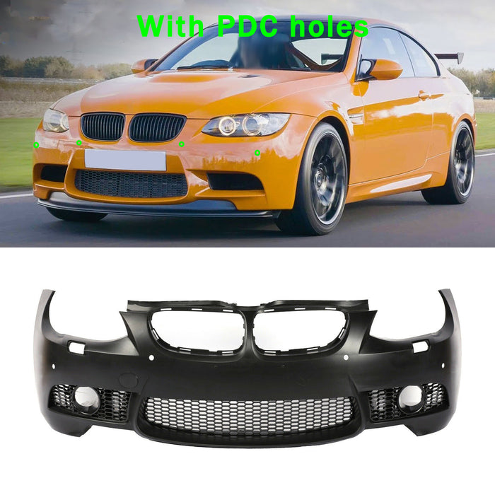 PENSUN M3 Style Front Bumper W/PDC Fit for 2011-2019 BMW E92 E93 3-Series 335